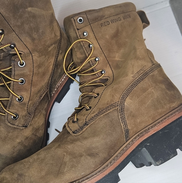 Red Wing 2219 Roughneck Waterproof Insulated Safety Toe Boots Men’s Size 12 Wide main image 4